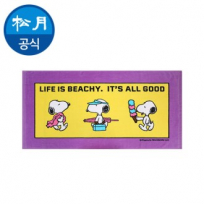 송월 스누피 라이프50 비치타올