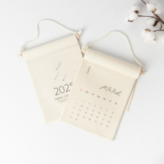 코튼앤코 패브릭 벽걸이달력 21x28