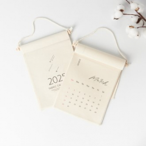 코튼앤코 패브릭 벽걸이달력 21x28