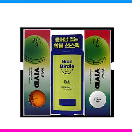 볼빅 비비드 6구 닥터지 (Dr.G) 선스틱 선물세트 (3pc) 선크림 선물세트 #2