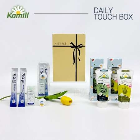 카밀핸드크림100mlx2p선물세트 리본7호 미니케이스 가그린 치실치간세트 #4