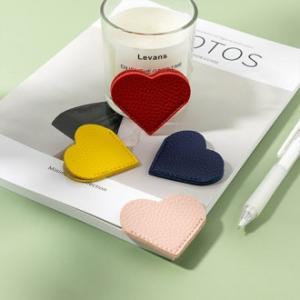 로페리아 하트 가죽 북마크(0215575)