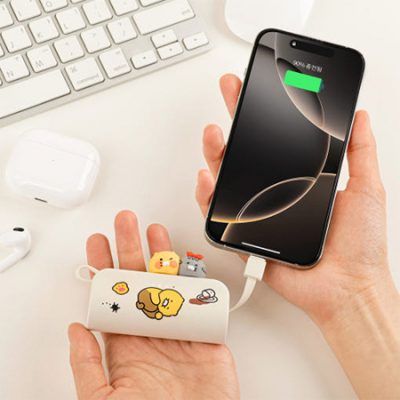 귀여운 캐릭터 도킹형 보조배터리 5000mAh #7