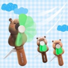 큐티깜찍 오동통 카피바라 손풍기 P2529