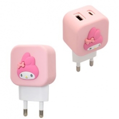 마이멜로디 25W PD PPS 초고속 듀얼충전기