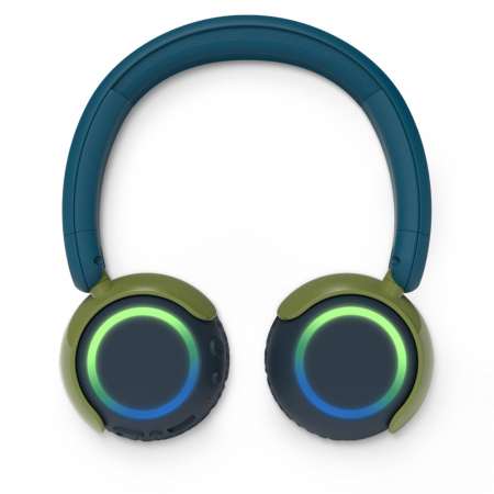 필립스 청력보호 전용어플 멀티포인트 무선 LED 블루투스 5.4 키즈 헤드폰 TAK4200 #7