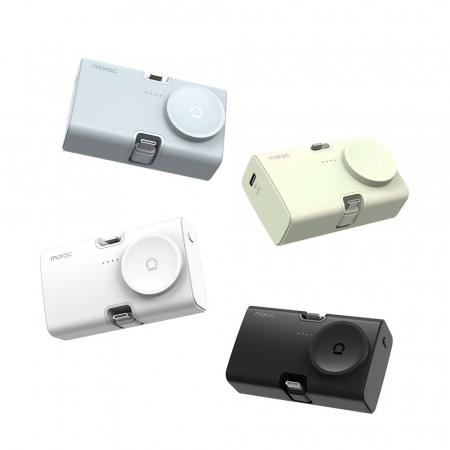 모락 큐잉 4IN1 8핀 C타입 도킹형 애플워치 멀티 보조배터리 5000mAh #2