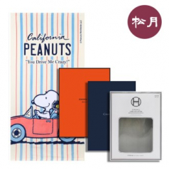 송월 대형 스누피 드라이브 비치타올+송월패키지