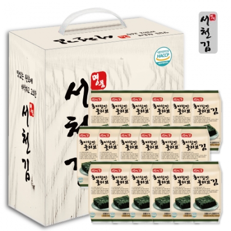 서천 명품 김세트 1-1호 도시락김 18봉 #2