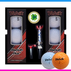 볼빅 비스무스 플러스 6구 볼마커 자석티세트 (3pc) 볼빅 골프공 6구 골프공 6구세트