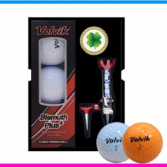 볼빅 비스무스 플러스 3구 볼마커 자석티세트 (3pc) 볼빅 골프공 3구세트 골프공 3구 선물세트