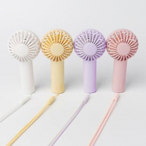 마카롱 휴대용 초소형 선풍기 접이식 핸디 미니손풍기