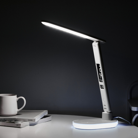 무선 충전 LED 스탠드 시계 알람 (삼성 정품 LED 사용) #4