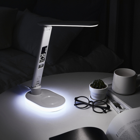 무선 충전 LED 스탠드 시계 알람 (삼성 정품 LED 사용) #3