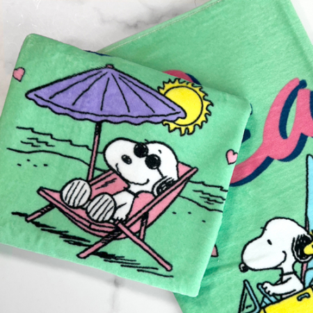 송월타월 스누피 비치 2매 기프트세트(베케이션50비치) #3