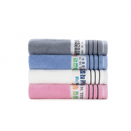 내츄럴 라인 전사 고급 세면타올 / 호텔타올 1P 30수 160g #3