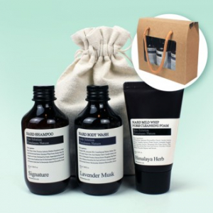 나드샴푸 + 바디워시 + 클렌징폼 + 에코스트링파우치