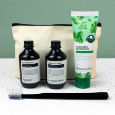 나드샴푸 + 바디워시 + 구취케어 허브치약 + 미세모칫솔 + 에코파우치