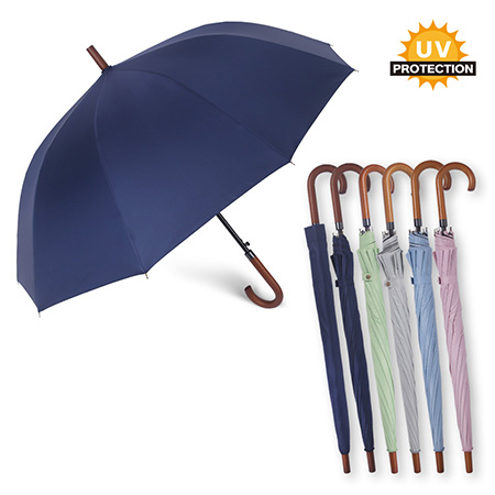 도브 65 10k 암막우드곡자 자동장우산 #2