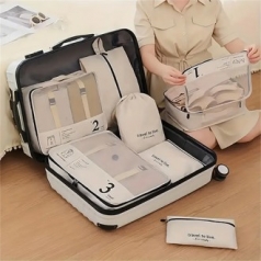 111 여행용가벼운 수납 가방 세트 7피스