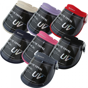 UV 자외선 차단 썬캡 썬바이저 각도조절 여름 모자