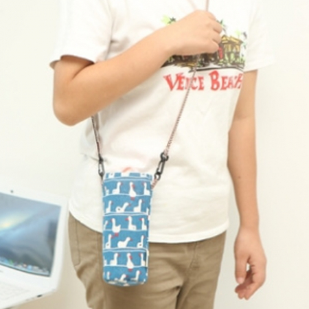 로페리아 크로스 코튼 캔버스 물병 파우치(0215600) #2