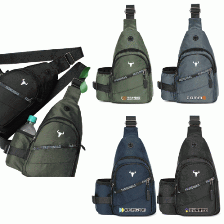 보틀 포켓 슬링백 아웃도어 런닝 물병가방 스포츠힙색 단체가방 #3