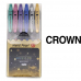 작은이미지: (국산)크라운메탈펄6색세트 #2