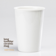 롱텀블러 도자기머그(국산)340ml