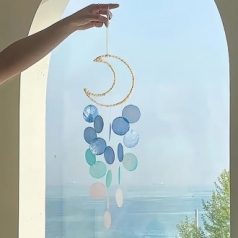 129 다채로운 보헤미안 쉘 자연 바람 종