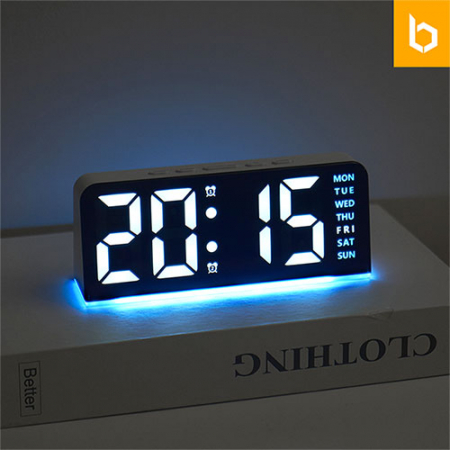 유즈비 언더라인 무드등 LED 시계 #4