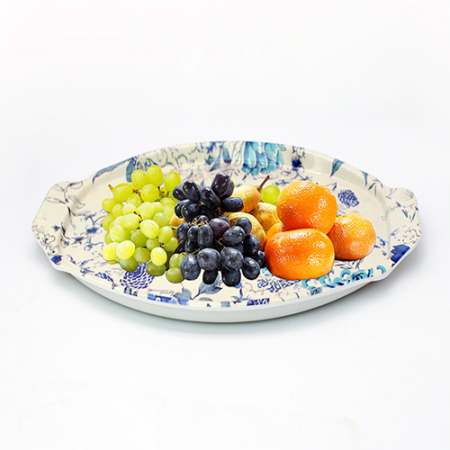 타원손잡이 멜라민쟁반 2p세트 #3