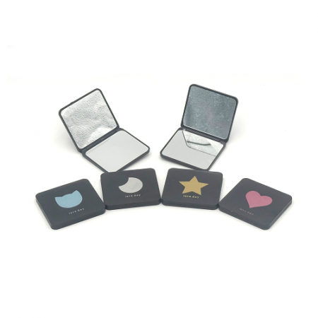 무드온더 손거울 거울 포켓거울 블랙거울 접이식거울 고급거울 휴대용거울 #3