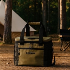 AC 아웃도어 캠핑 피크닉 보온보냉백 런치장바구니 쿨러백