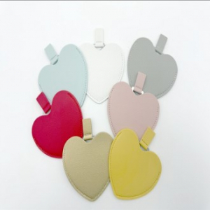 하트레더 손거울 가죽손거울 거울 포켓거울 이쁜손거울 휴대용거울