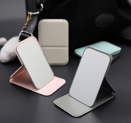 3단거치 파스텔 손거울 거울 포켓거울 접이식거울 휴대용거울 #2