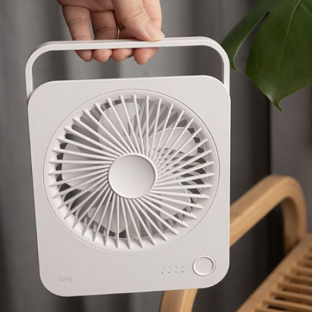 슬림 라이트 스퀘어 팬 테이블 선풍기 #2