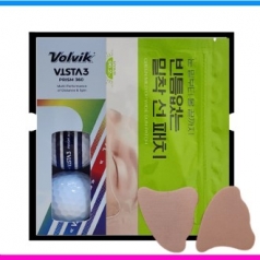 볼빅 비스타3 프리즘 360 3구 닥터지 (Dr.G) 선패치 선물세트 (3pc) 볼빅 360도 퍼팅라인 골프공