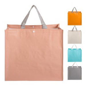 타포린 시장가방 중형 바닥보강있음 40x35x15cm // 무료인쇄