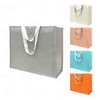 타포린 시장가방 특대형 바닥보강있음 50x45x23cm // 무료인쇄