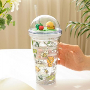 귀여운  콜드 돔형 텀블러