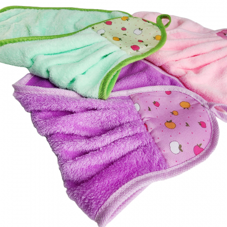 활용도 높은 고리형 극세사 타월 주방행주 어린이수건 걸이형수건 #5