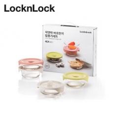 락앤락 LL-62 바로한끼 글라스 밥용기 4P