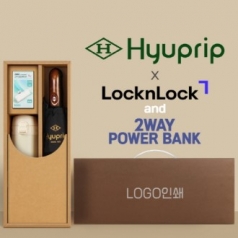 협립 3단 70 완전자동우산 +배터리+락앤락슬림핏원터치텀블러 세트