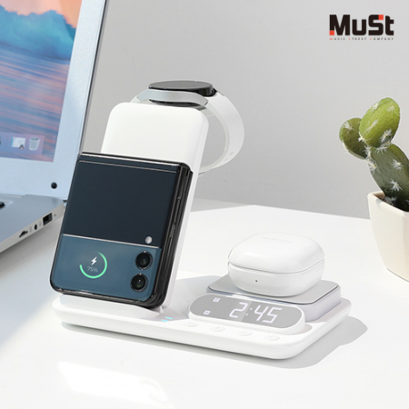 삼성&애플 호환 브라이트 7in1 접이식 고속 유무선충전기 #5