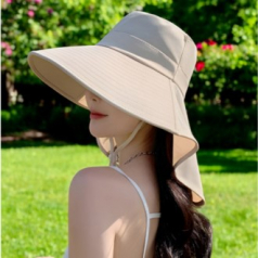 여성썬캡 플랩캡모자 자외선차단모자 여름모자 등산모자 썬캡플랩 UV차단모자