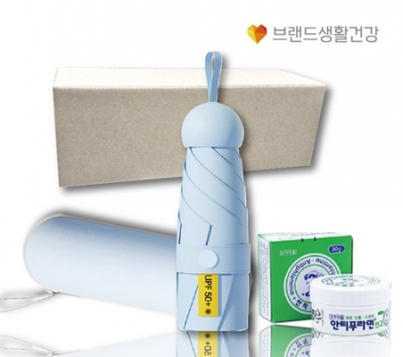 양우산 5단 우양산 UV암막우산+유한양행 안티푸라민 연고 #3