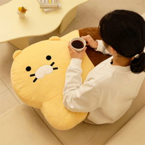 귀여운 커브 형태 바디필로우