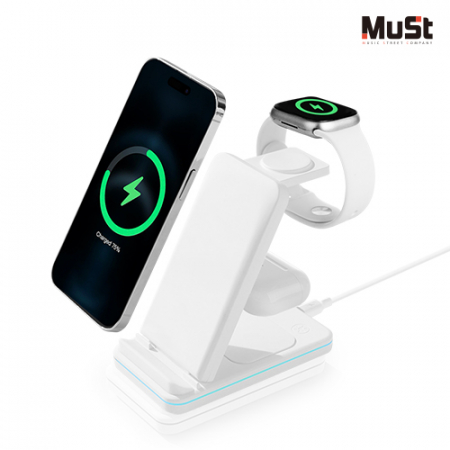 삼성&애플 호환 브릿지 3in1 접이식 고속무선충전기 #5