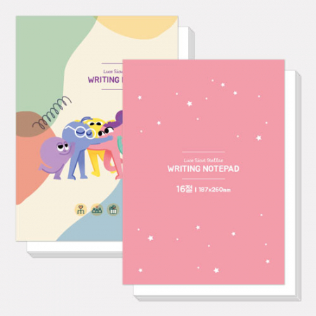 메모 카드 16절 B5 낱장 메모지 메모패드 #2